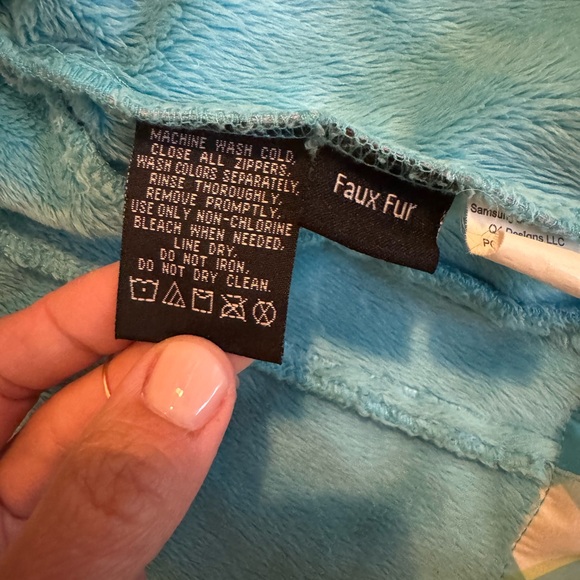 Snozu Girls Softshell Plaid Winter Jacket – Size S (7/8) – Fleece Lining - Picture 5 of 8